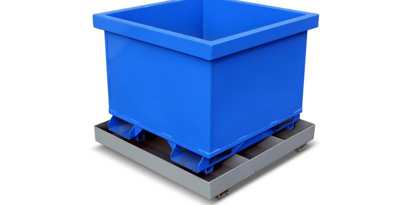 ConFab Smooth Gravity Drain Scrap Bins 