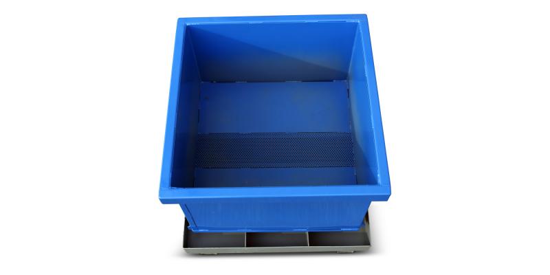 ConFab Smooth Gravity Drain Scrap Bins 