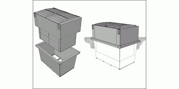 Ground Vault Container diagram